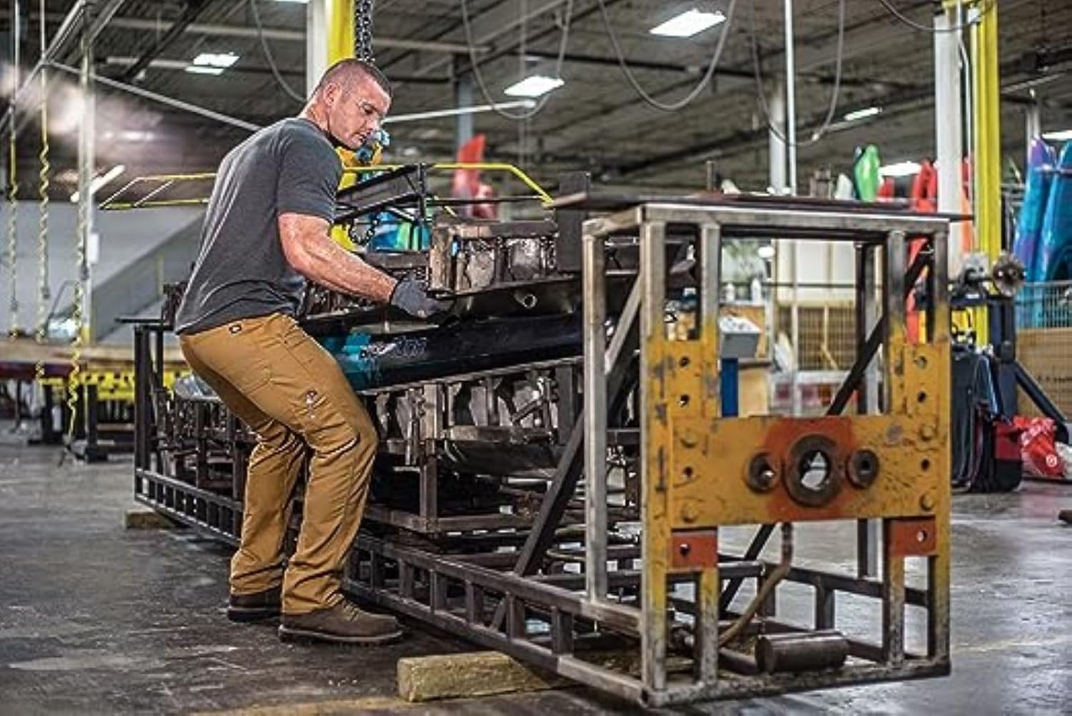 Men's Dri-Tech Moisture Control Crew Socks, Available in M-XXL (6, 12, 18 Pairs) - Image 5