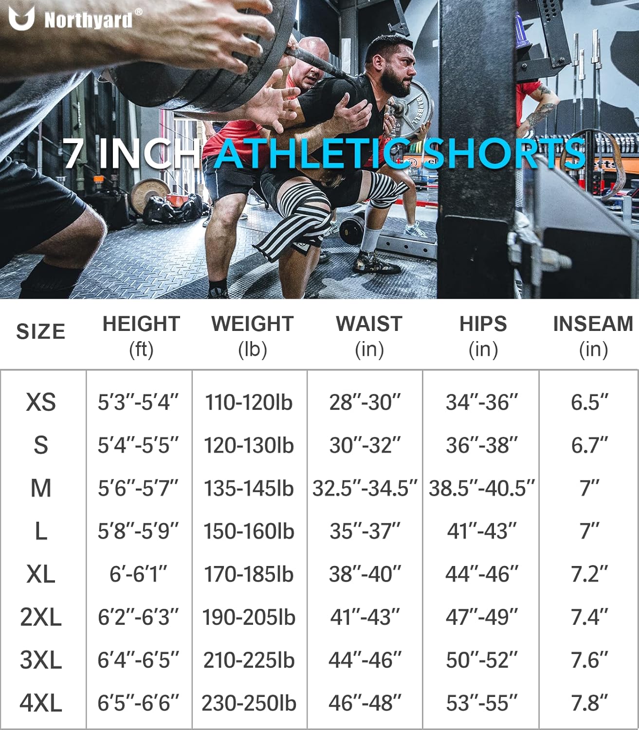 Men's Athletic Running Shorts Quick Dry Workout Shorts 7"/ 5"/ 9" Lightweight Sports Gym Basketball Shorts Hiking - Image 6